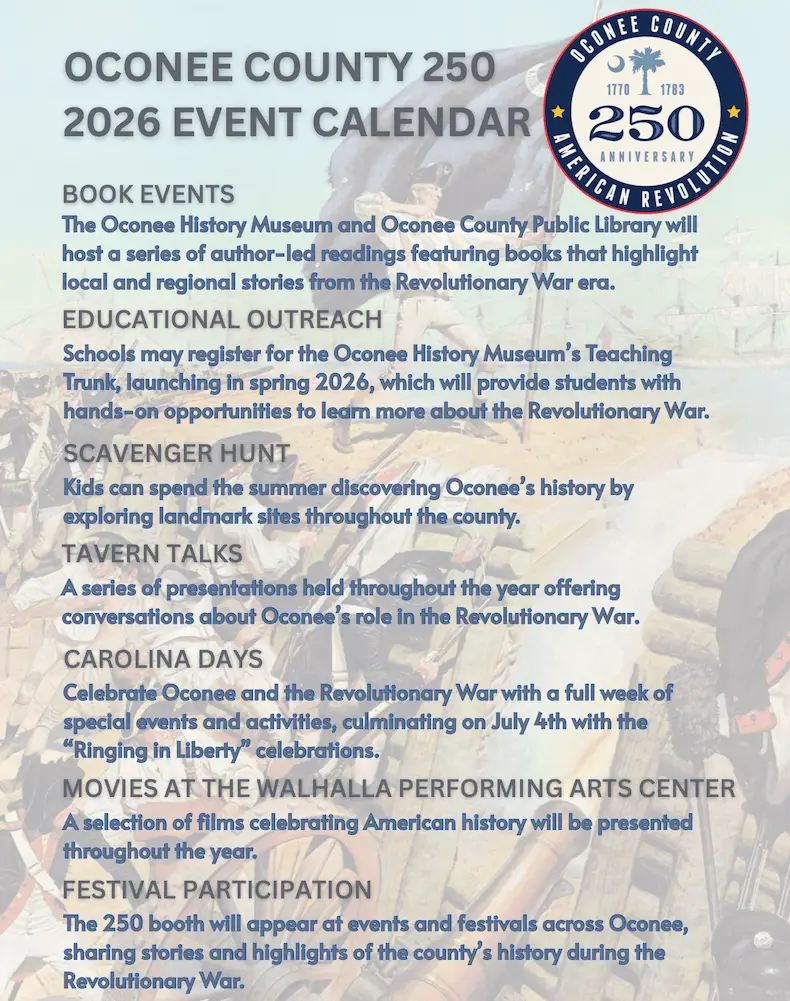 2026 events for Oconee 250