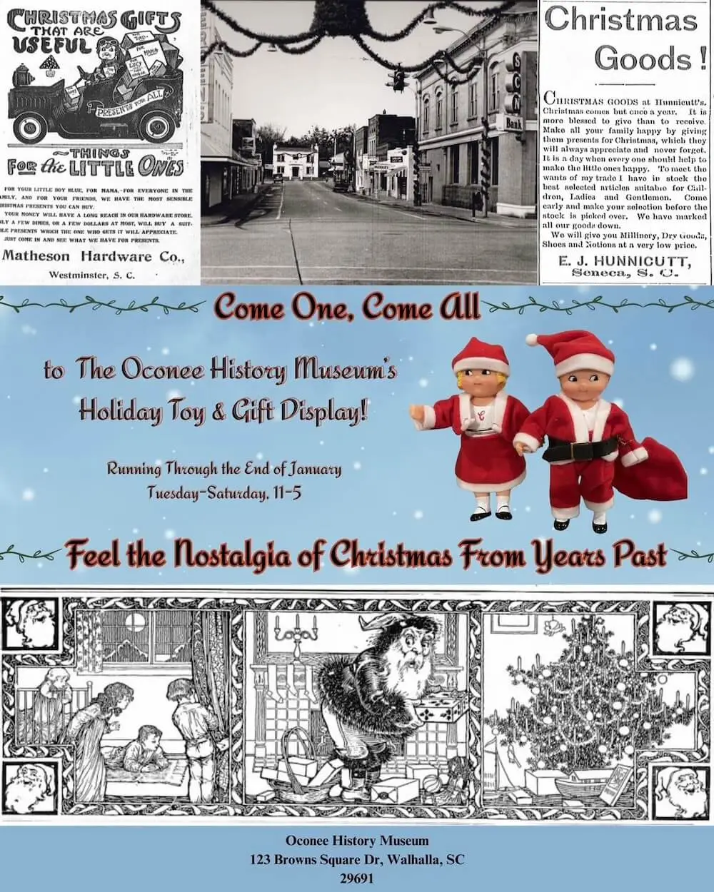 flier about toy and gift display